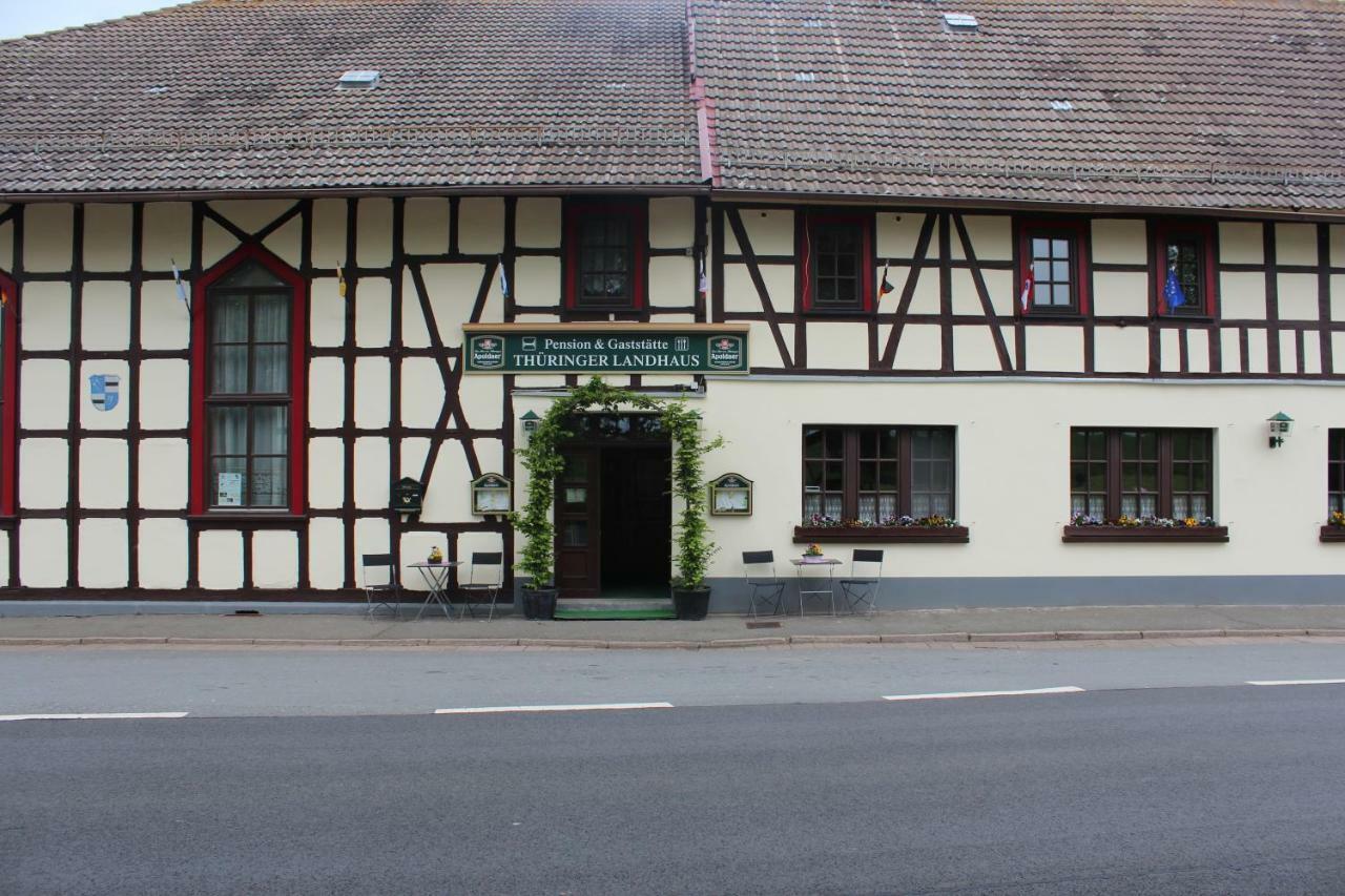 Thueringer Landhaus Allmenhausen Exterior foto
