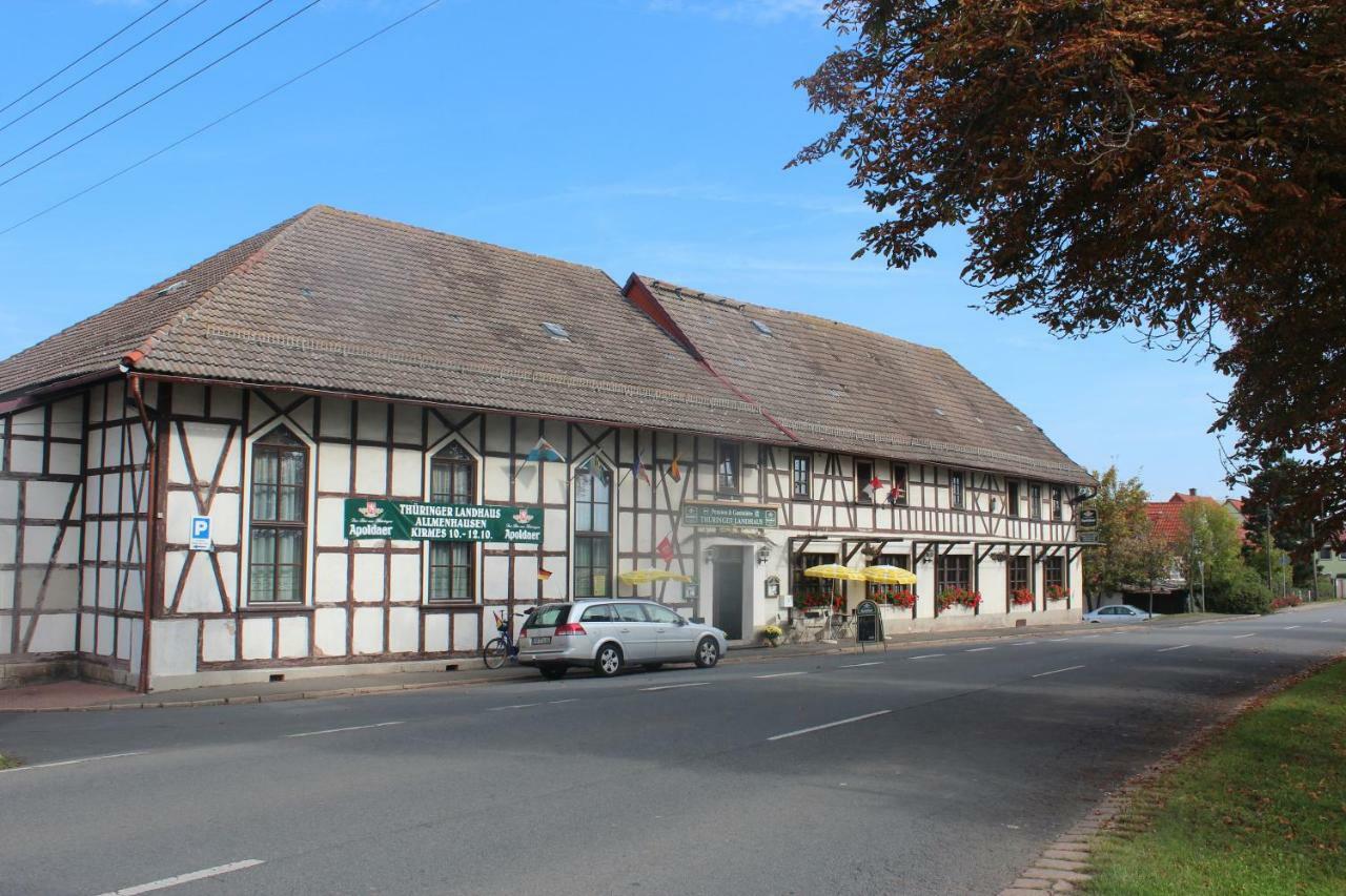 Thueringer Landhaus Allmenhausen Exterior foto